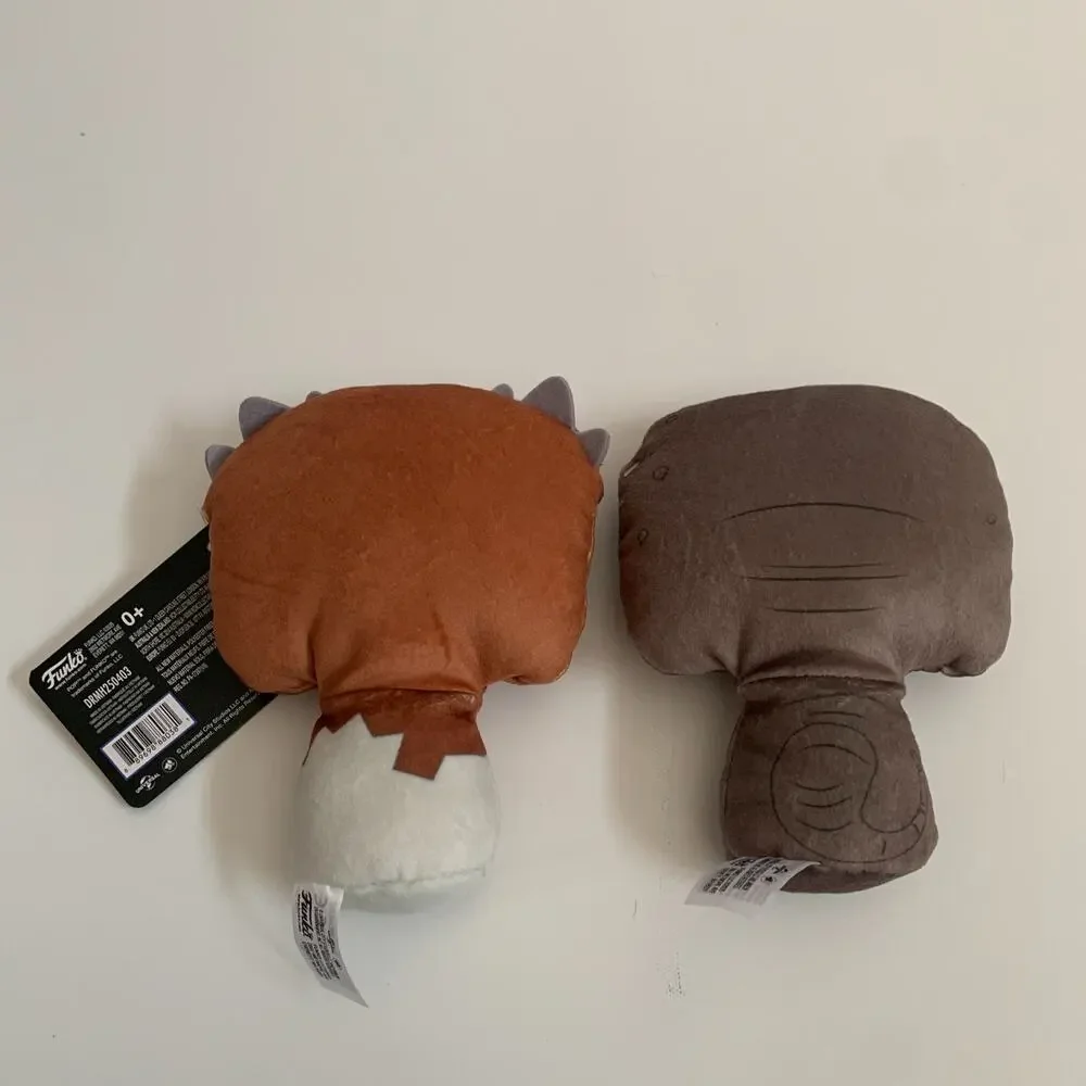 Funko POP! Plushies: 6'' Jurassic Stygimoloh T-Rex Lot Of 2 Beanbag Mini Plush
